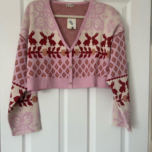 NWT Free People Snow Bunny Sweater (XS) - Picture 4 of 4